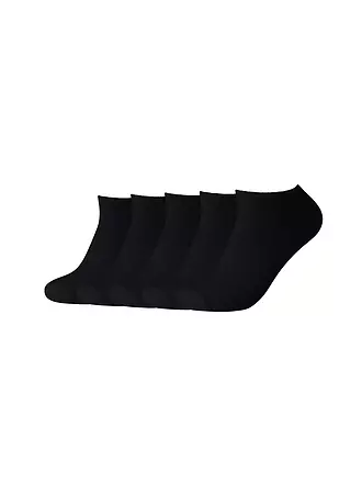 CAMANO | Sneaker Socken 5er Pkg black | 